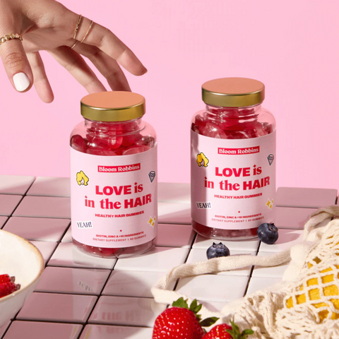 Bloom Robbins Hair Vitamin Gummies